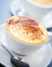Join us for a cappuccino in our cozy cafe